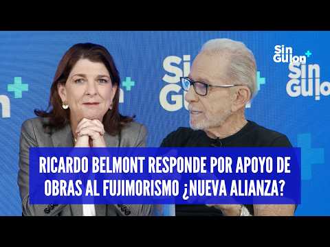 ROSA MARÍA PALACIOS entrevista a RICARDO BELMONT sobre VOTOS DE OBRAS EN SENADO #ENTREVISTAS