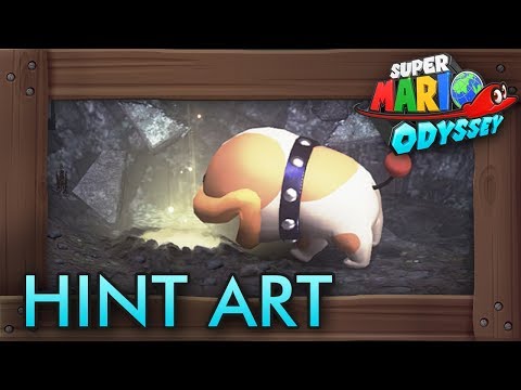Super Mario Odyssey - All Hint Art Locations & Solutions