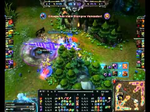 Skarner Pull Thru Wall & Team Fight