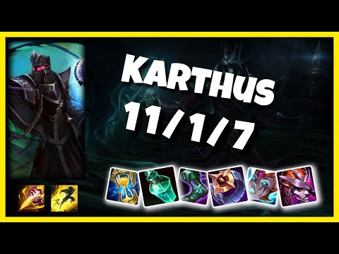 Karthus Jungle S11 11.3 Challenger Replay (11/1/7) - TURKISH