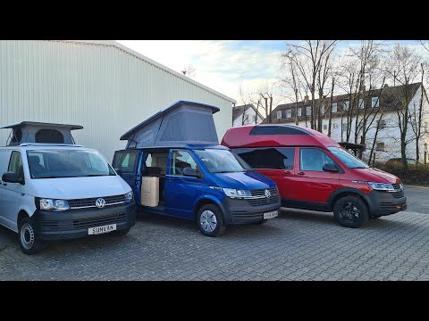 Dach Spezial Teil 1 | CamperTobi und Köhler Wohnmobile zeigen Dachvarianten für VW T6 #camperausbau