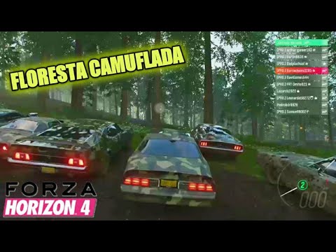 Floresta camuflada Forza Horizon 4