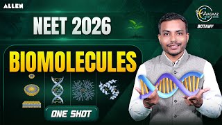 Biomolecules One Shot for NEET 2026 |  One Shot Video by Aman Parashar Sir