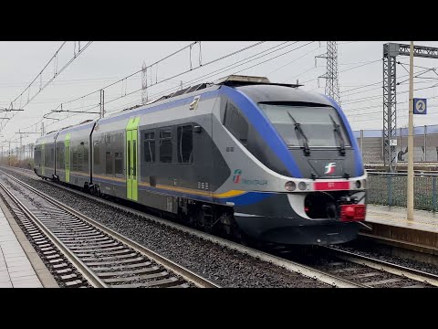 TRENI MERCI E PASSEGGERI di ogni tipo in transito a Anzola Emilia!