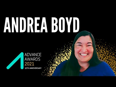 Advance Awards 2021 Meet the winners | EP2: Andrea Boyd