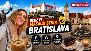 Bratislava Gezi Rehberi 🇸🇰 | Avrupa’nın En Ucuz ve Masalsı Şehri!