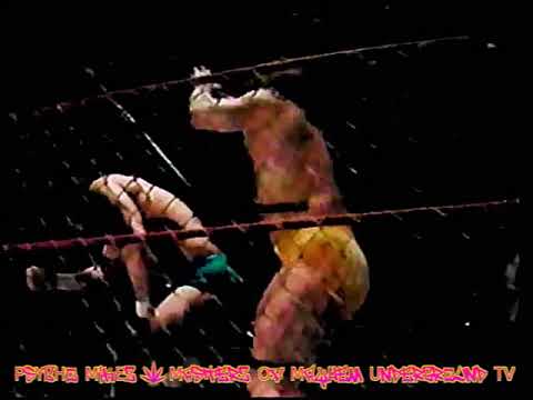 Masterz Of Mayhem TV - Steel Cage Match - Randy Savage Vs. Ron Garvin - I.C.W.
