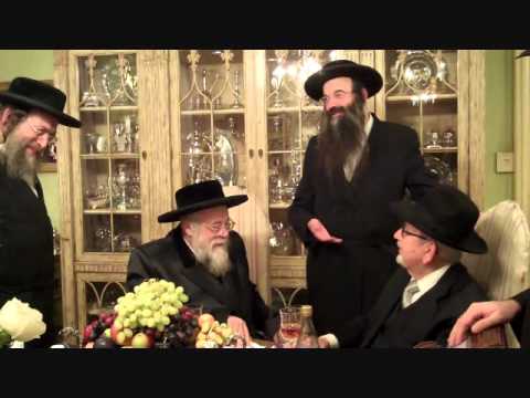 Toldos Aharon Rebbe visits by Rabbi Schonberger