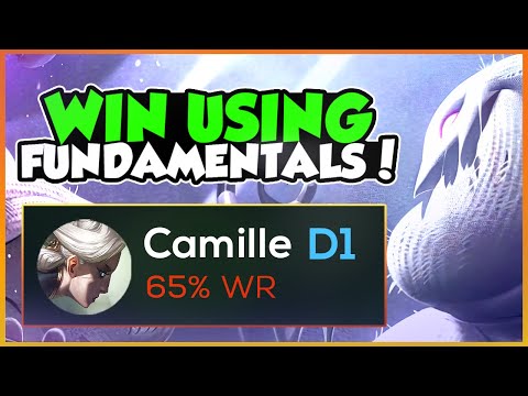 Beating 60%+ winrate D1 Camille through top lane fundamentals - Urgot Commentary - League of Legends