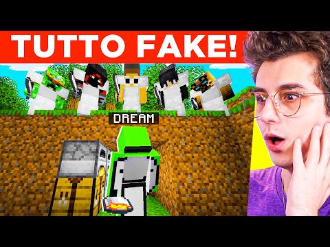 REAZIONE a DREAM! ULTIMA MANHUNT! - Minecraft Speedrunner VS 5 Hunters THE LAST MANHUNT