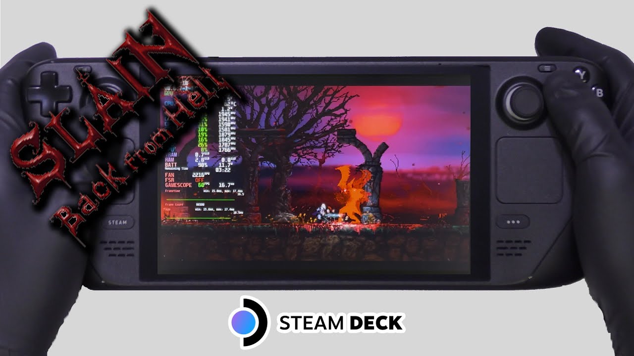 Steam Deck Gameplay | Slain: Back from Hell | Steam OS
