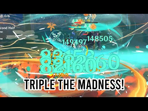 Heizuhan Triple Anemo is BROKEN! | Genshin Impact
