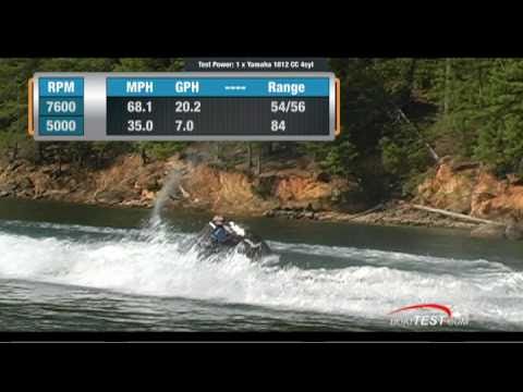 Yamaha FZR / FZS (FZ Series) 2011 PWC Performance Test - By BoatTest.com