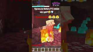 Minecraft Nether 3 #gameplay #minecraft #stream chci zpět svuj eq😤😤💎