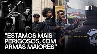 🔥Impossível não se arrepiar!🔥Panteras Negras ressurgem armadas contra abuso policial e ICE nos EUA🔥