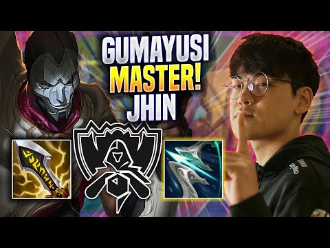 GUMAYUSI THE MASTER OF JHIN! - T1 Gumayusi Plays Jhin ADC vs Caitlyn! | Bootcamp 2022