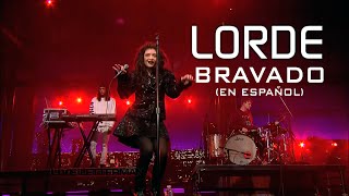 Lorde &#39;Bravado&#39; (Español/LIVE) @ Letterman HD
