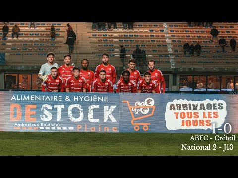 National 2 : Journée 13 : ABFC - US Créteil (1-0)