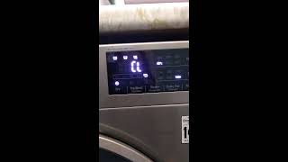 LG Washer Dryer Combo: How to Use the Child Lock #shorts
