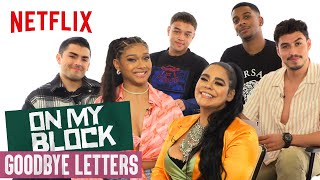 The Cast of On My Block Say Goodbye | Netflix video