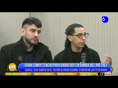 Gran competencia y seminario para Barberos en La Banda del Río Salí