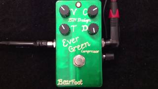 Video thumbnail for Bearfoot fx Ever Green Compressor by Curtis Kent