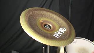 Video thumbnail for Paiste 18" Rude China - 1369g by The Drum Shop - Portland, Maine