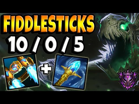 OTP Fiddlesticks vs Ekko [ Jungle ] Lol Korea Master Patch 12.3 ✅
