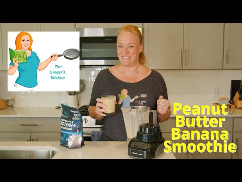 Peanut Butter Banana Smoothie recipe