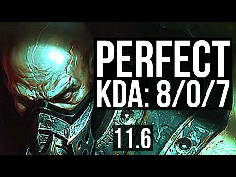 URGOT vs ORNN (TOP) | 8/0/7, 1900+ games, 1.2M mastery, Legendary | EUW Master | v11.6