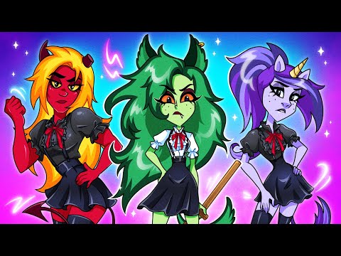 GIRL'S PLANET💅 || From Boys to Girls || Crazy Party Night Stories by Teen-Z House
