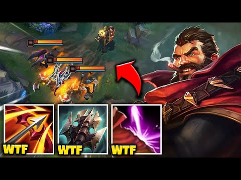 THIS GRAVES BUILD LOOKS LIKE A LITERAL GLITCH! (EVERY AUTO HITS TWICE) - League of Legends