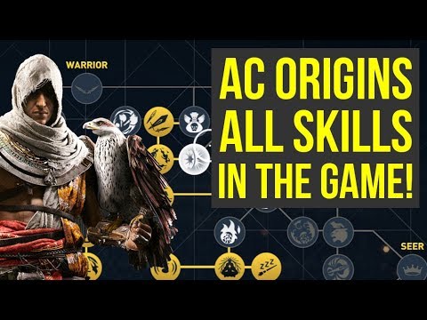 Assassin's Creed Origins All Skills IN DEPTH LOOK & EXPLAINED (AC Origins Gameplay) Video