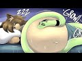Her Snake S Gluttony Made Her STUFFED TWICE Comic Dub