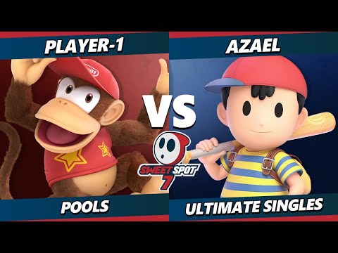 Sweet Spot 7 - Player-1 (Diddy Kong) Vs. Azael (Ness) SSBU Ultimate Tournament