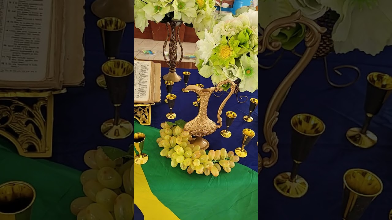 Mesa de Ceia da independência...681