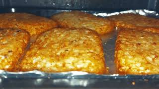 How to Cook Frozen Hash Browns in the Toaster Oven - Turning Frozen Food Gourmet