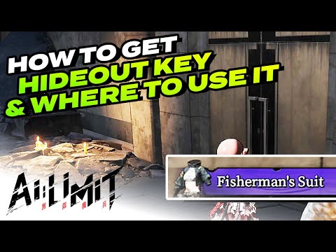 AI LIMIT: How to open Hotel Corridor's Locked Door using HIDEOUT KEY for Fisherman's Suit Armor