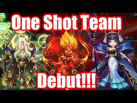【Summoners War | Curry's RTA】Insane One Shot Team Debut!!!