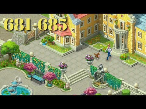 Gardenscapes 681-685
