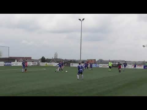 Eendr  Elene Grotenberge - SK Denderhoutem - 07-03-2020 - Doelpunt 1 Eendr  Elene Grotenberge