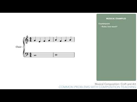 Musical Composition, Craft and Art, #42