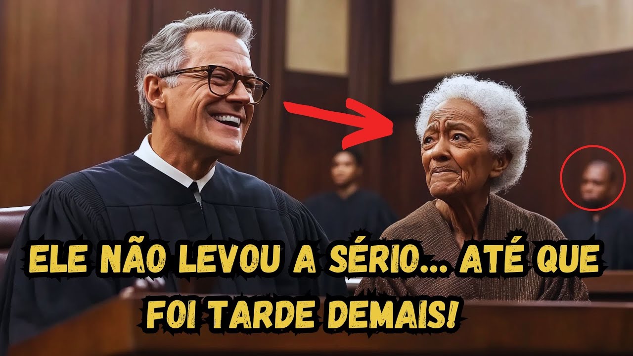 Juiz zomba de uma mulher idosa no tribunal – MAS QUANDO A VERDADE VEM À TONA, ELE FICA SEM PALAVRAS!