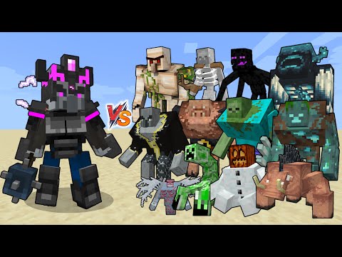 Giant Royal Guard vs Mutant Creatures - Giant Royal Guard vs Mutant mobs