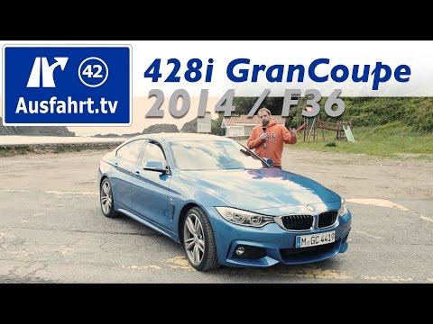 2014 BMW 428i Gran Coupé (F36) - Test / Review (German) - Fahrbericht der Probefahrt