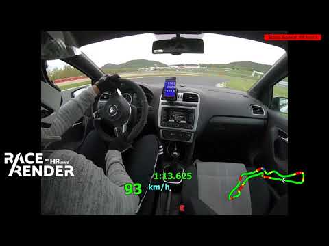 Best Lap at "Free Autodrom" Most 1:56.0