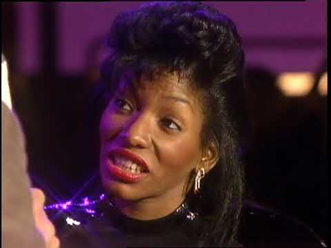 Dick Clark Interviews Stephanie Mills on American Bandstand