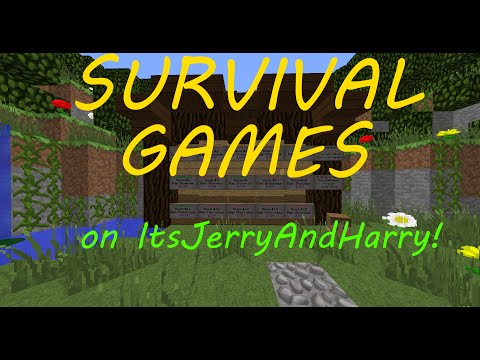 Minecraft Survival games on ItsJerryAndHarry #3! 1080p!