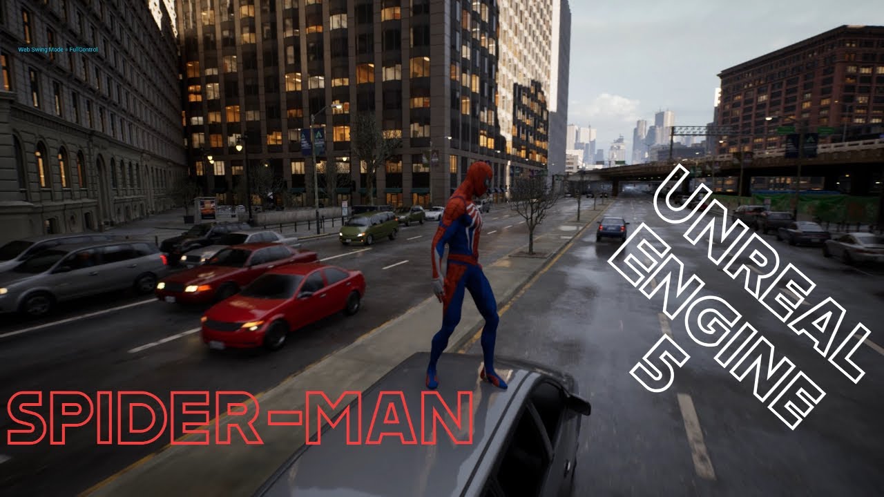 Spider-man on Unreal Engine 5 Tech Demo is stunning - YouTube