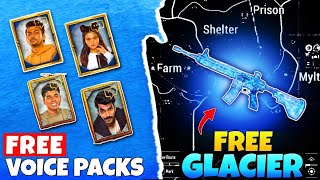 How to get M416 Glacier in Bgmi Free 🔥 Bgmi Voice Pack Free me kaise le | Bgmi New Update